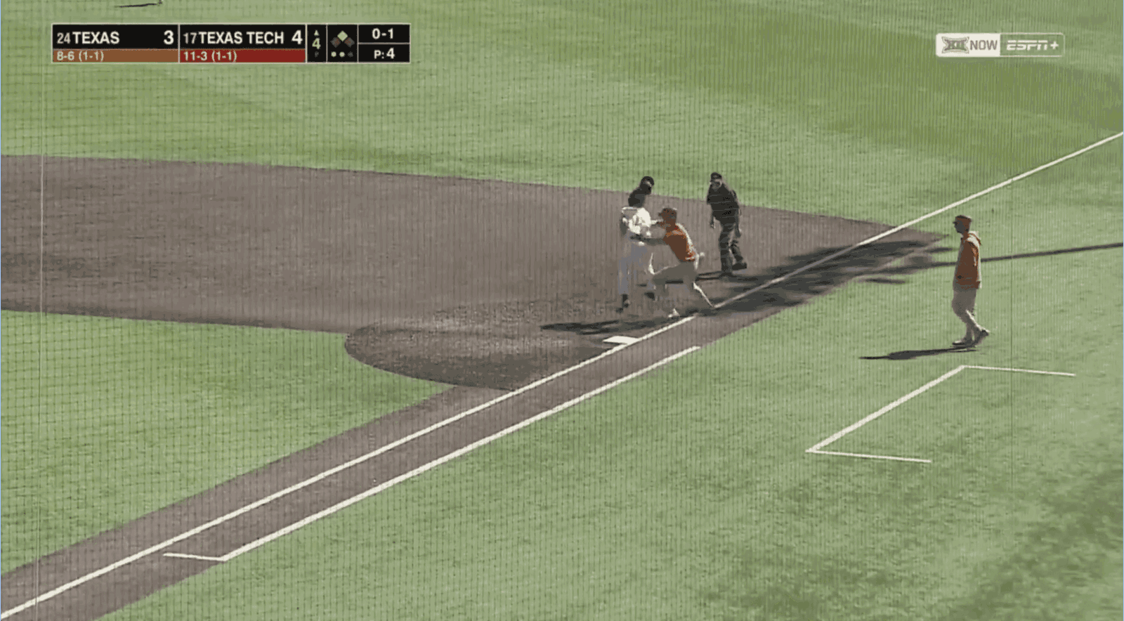 Texas vs. Texas Tech baseball Will Gasparino Gavin Kash